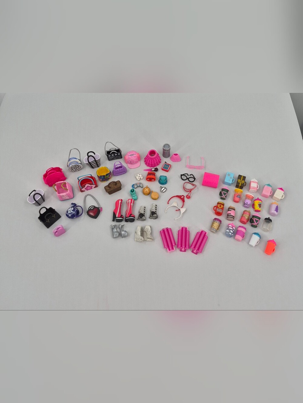 LOL Surprise Dolls Accessories OMG Doll Accessories Mixed Lot Purses Bottles